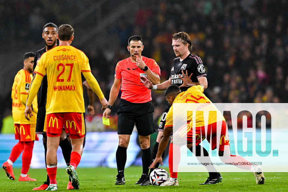RC Lens v Olympique Lyonnais - Ligue 1 McDonald s 2026 2027 Jeremy STINAT, referee during Ligue 1 McDonald s match between Lens and Lyon at Stade Bollaert-Delelis on October 9, 2026 in Lens, France. Lens France