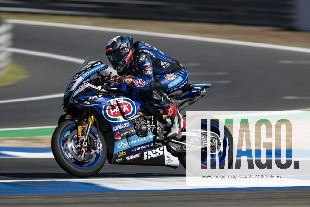 11th stage of the Superbike World Championship, WM, Weltmeisterschaft Estoril, 09 10 2026 - Xavi Vierge (97), rider for the Maxus Yamaha, during free practice 2, of the 11th stage of the SBK world championship, at the Estoril circuit Portugal Lisbon portugal