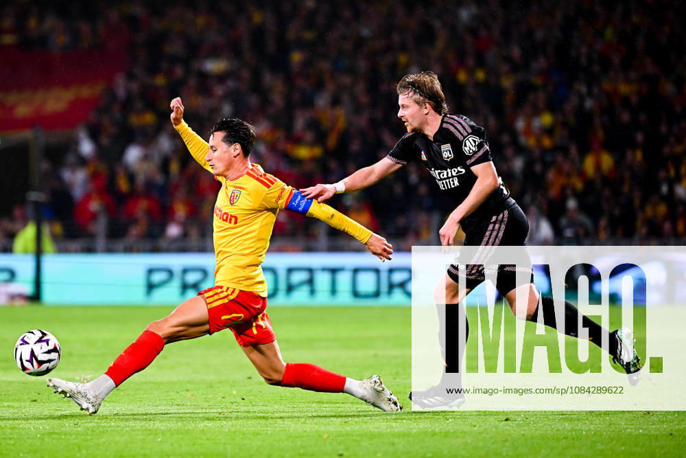 RC Lens v Olympique Lyonnais - Ligue 1 McDonald s 2026 2027 Florian THAUVIN of Lens and Pavel SULC of Lyon during Ligue 1 McDonald s match between Lens and Lyon at Stade Bollaert-Delelis on October 9, 2026 in Lens, France. Lens France
