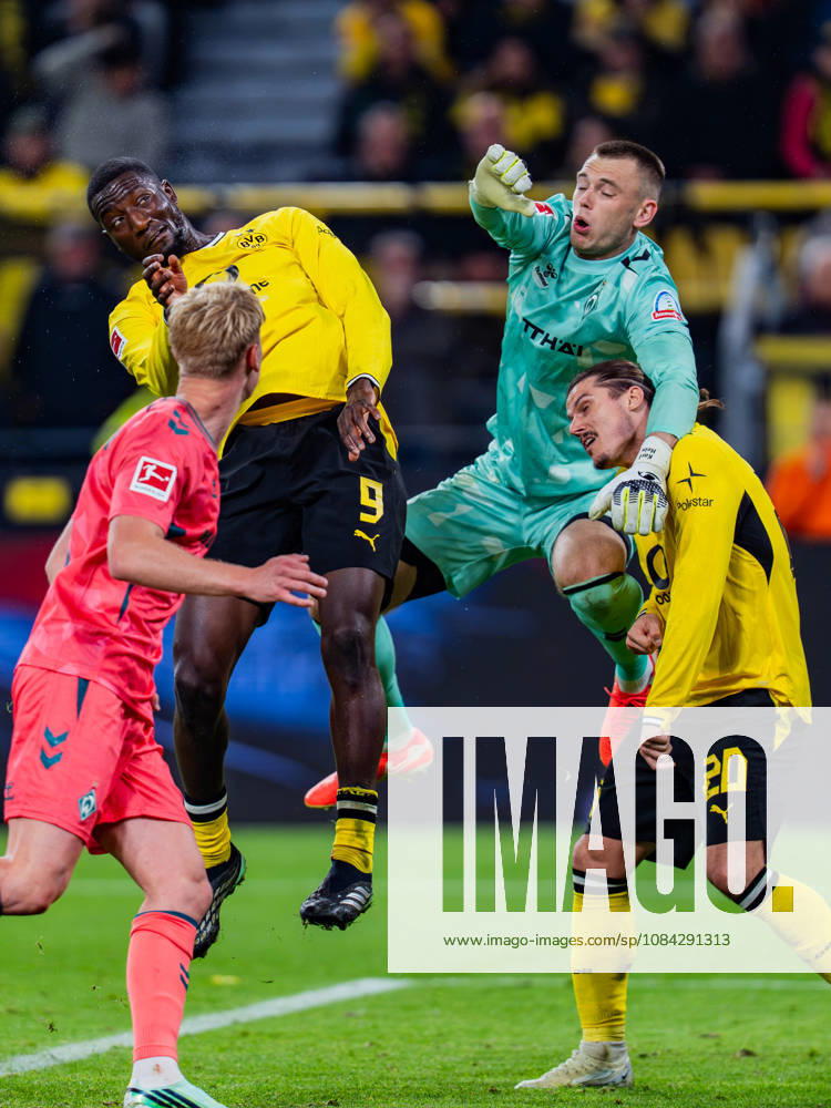 1. Bundesliga, 5. Spieltag, Borussia Dortmund vs. Werder Bremen am 09.10.2026 Karl Hein Serhou Guirassy Marcel Sabitzer