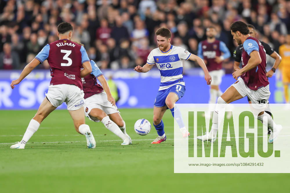 West Ham United v Queens Park Rangers, EFL Sky Bet Championship, EFL, Football, London Stadium, London, UK - 09 Oct 2026 Paul Smyth of Queens Park Rangers London London Stadium Stratford GBR, UK NEWSPAPERS OUT