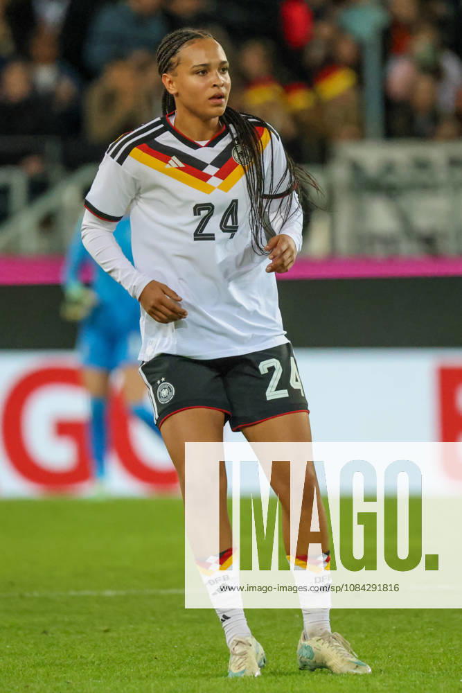 Karlsruhe, Deutschland: 09.10.2026 - Länderspiel Freundschaftsspiel - Deutschland Frauen vs. Australien Frauen Im Bild: Lisa Baum (Deutschland) debüttiert
