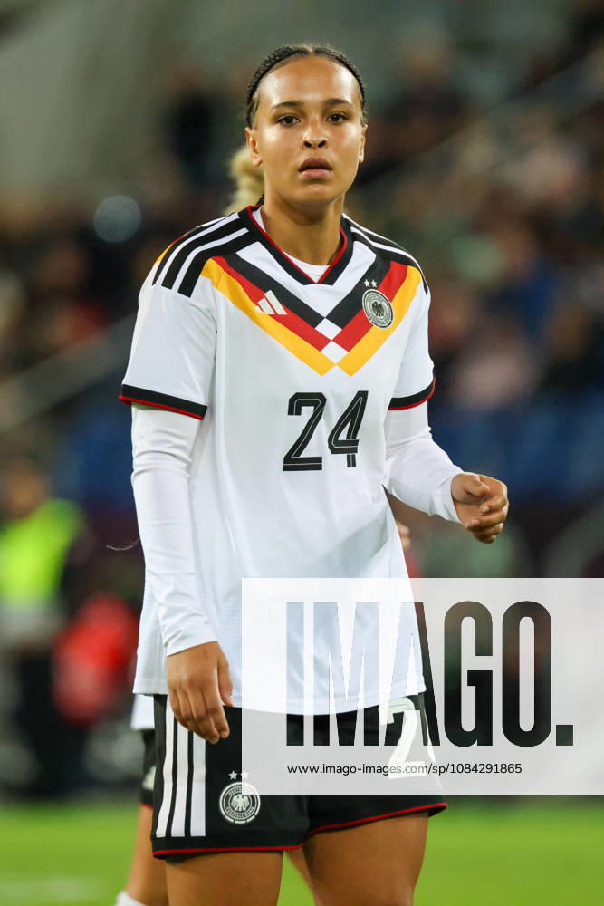 Karlsruhe, Deutschland: 09.10.2026 - Länderspiel Freundschaftsspiel - Deutschland Frauen vs. Australien Frauen Im Bild: Lisa Baum (Deutschland) debüttiert
