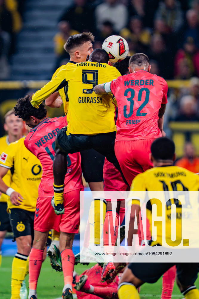 1. Bundesliga, 5. Spieltag, Borussia Dortmund vs. Werder Bremen am 09.10.2026 Serhou Guirassy VAR Tor nicht gegeben Nico Schlotterbeck