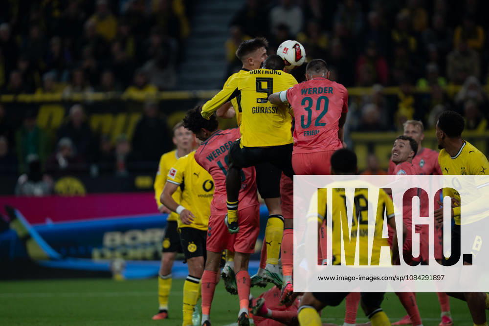 1. Bundesliga, 5. Spieltag, Borussia Dortmund vs. Werder Bremen am 09.10.2026 Serhou Guirassy VAR Tor nicht gegeben Nico Schlotterbeck