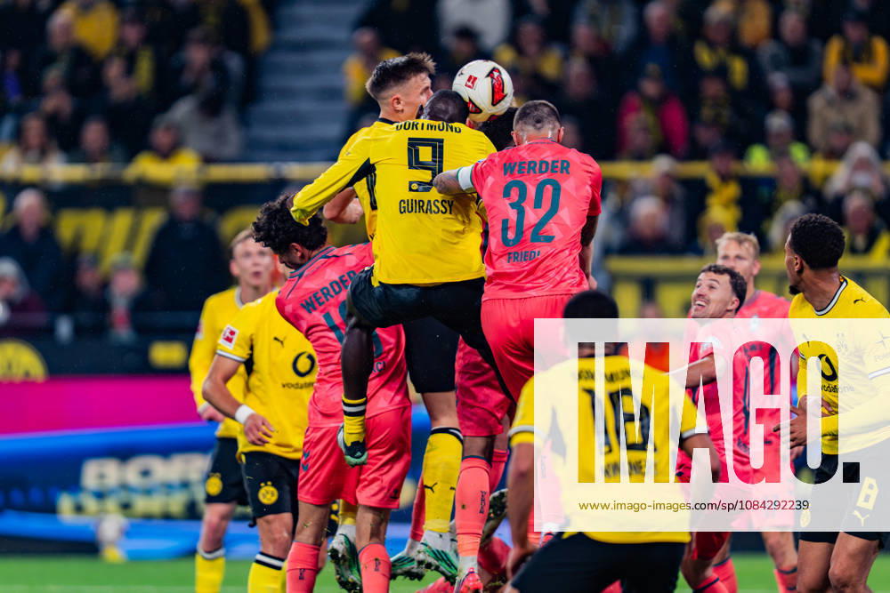1. Bundesliga, 5. Spieltag, Borussia Dortmund vs. Werder Bremen am 09.10.2026 Serhou Guirassy VAR Tor nicht gegeben Nico Schlotterbeck
