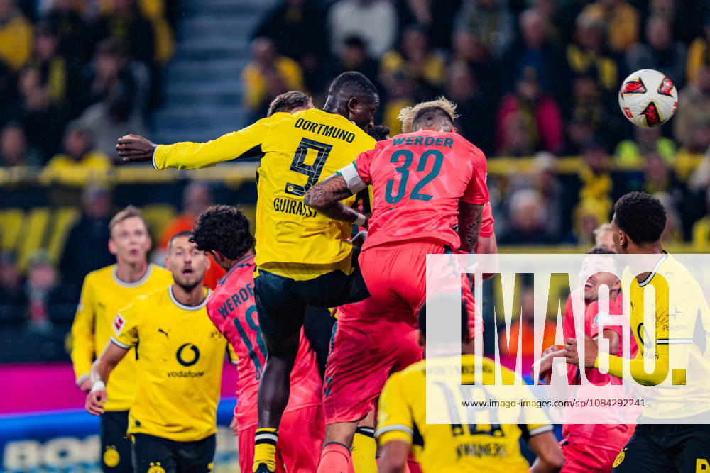 1. Bundesliga, 5. Spieltag, Borussia Dortmund vs. Werder Bremen am 09.10.2026 Serhou Guirassy VAR Tor nicht gegeben Nico Schlotterbeck