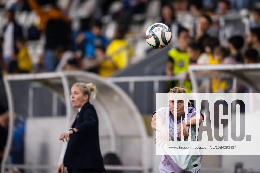 Julie Blakstad of Norway during the FIFA Women s World Cup Qualifier football match between Romania and Norway on October 9, 2026 in Bucharest. Photo: Marius Simensen BILDBYRAN COP 238 bbeng dam FIFA World Cup, WM, Weltmeisterschaft, Fussball qualifiers football fotball fotboll landskamp norge norway romania soccer vm kvalik vm-kvalifisering kvinner
