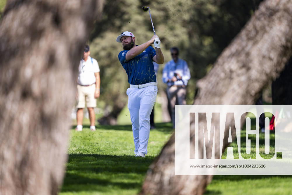 Open de Espana presented by Madrid - Day Two MADRID, SPAIN - OCTOBER 9: Tyrrell Hatton of England plays a shot on day two of the Open de Espana presented by Madrid at Club de Campo Villa de Madrid on October 9, 2026 in Madrid, Spain. Madrid Club de Campo Villa de Madrid Madrid Spain