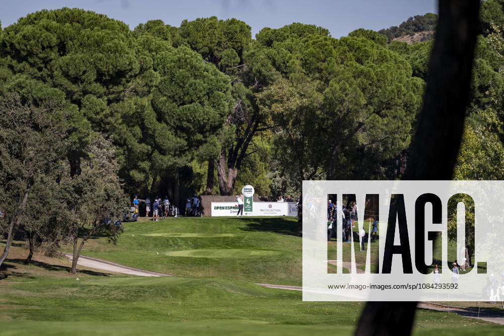 Open de Espana presented by Madrid - Day Two MADRID, SPAIN - OCTOBER 9: A general view of the field while Eugenio Chacarra of Spain tees off on day two of the Open de Espana presented by Madrid at Club de Campo Villa de Madrid on October 9, 2026 in Madrid, Spain. Madrid Club de Campo Villa de Madrid Madrid Spain
