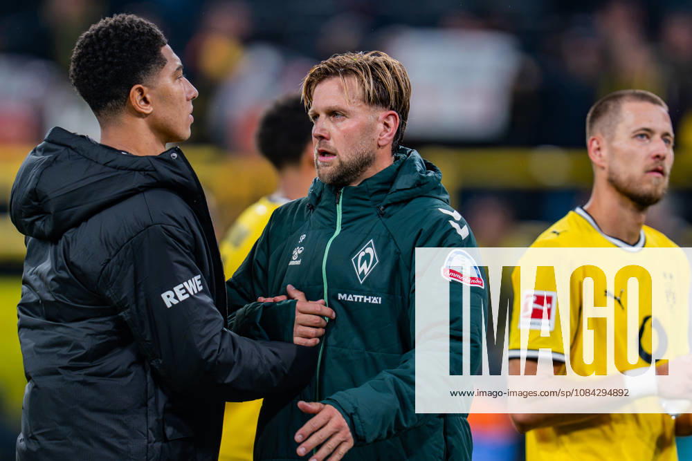 1. Bundesliga, 5. Spieltag, Borussia Dortmund vs. Werder Bremen am 09.10.2026 Jobe Bellingham Niclas Füllkrug