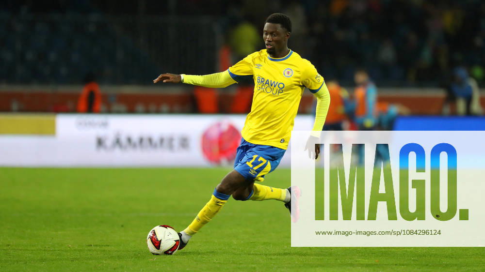 Braunschweig vs Kiel, 2. BL Braunschweig, 09.10.2026, Fußball, Herren, 2. BL, Saison 2026 2027, Eintracht Braunschweig vs. Holstein Kiel: Aaron Opoku (Eintracht Braunschweig) Stadion an der Hamburger Straße Niedersachsen Deutschland