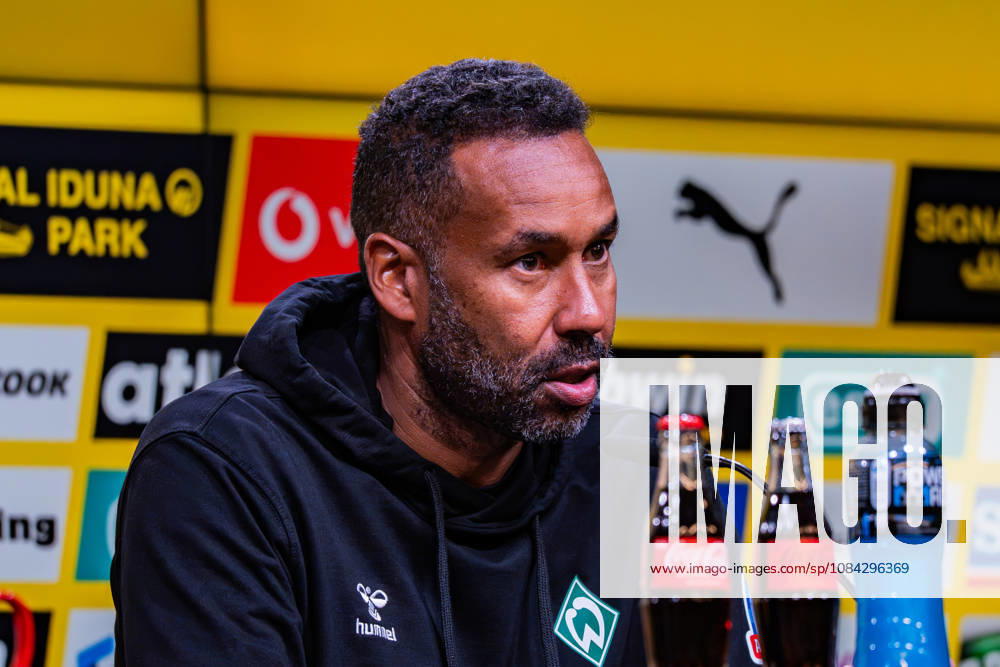 1. Bundesliga, 5. Spieltag, Borussia Dortmund vs. Werder Bremen am 09.10.2026 Pressekonferenz nach dem Spiel mit Niko Kovac Daniel Thioune