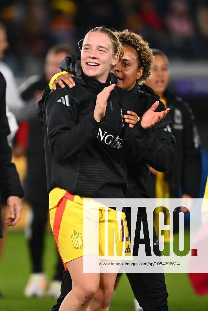 Belgium v Poland - FIFA Women s World Cup 2027 UEFA Qualifiers LEUVEN, BELGIUM - OCTOBER 09 : Dhont Elena forward of Belgium during the FIFA Women s World Cup 2027 UEFA European Qualifiers play-offs round 1 path 2 first leg match between Belgium and Poland on October 9, 2026 in Leuven, Belgium, 09 10 2026 Leuven Belgium