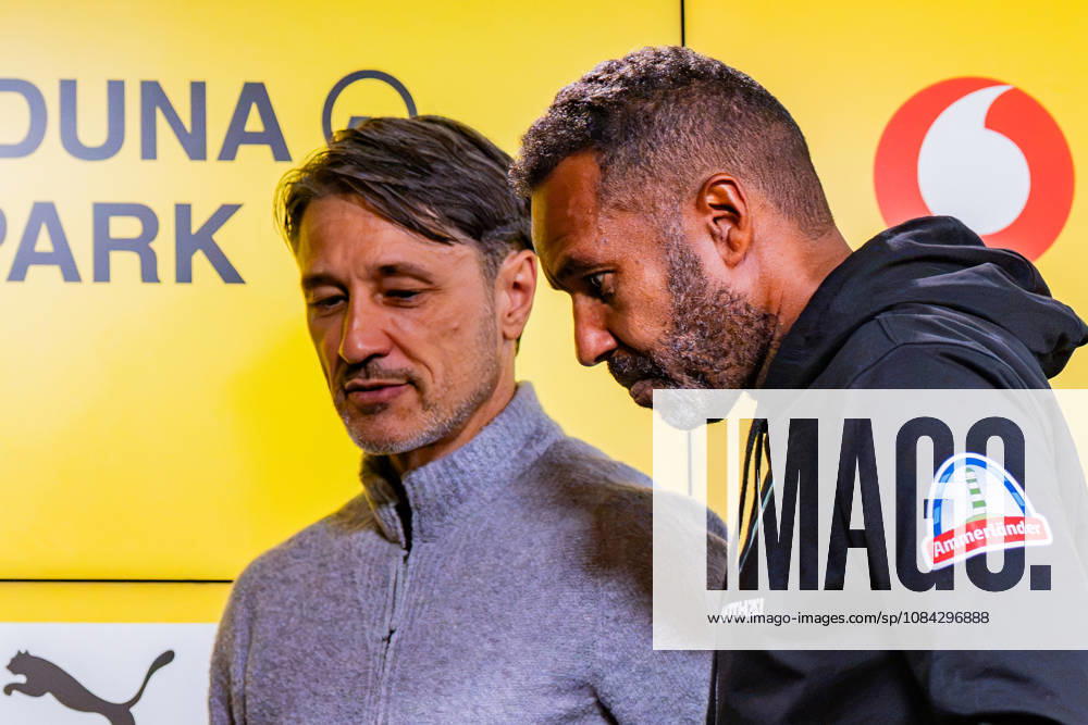 1. Bundesliga, 5. Spieltag, Borussia Dortmund vs. Werder Bremen am 09.10.2026 Pressekonferenz nach dem Spiel mit Niko Kovac Daniel Thioune