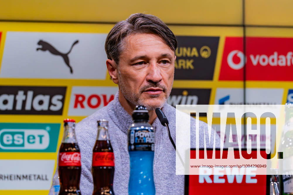 1. Bundesliga, 5. Spieltag, Borussia Dortmund vs. Werder Bremen am 09.10.2026 Pressekonferenz nach dem Spiel mit Niko Kovac Daniel Thioune