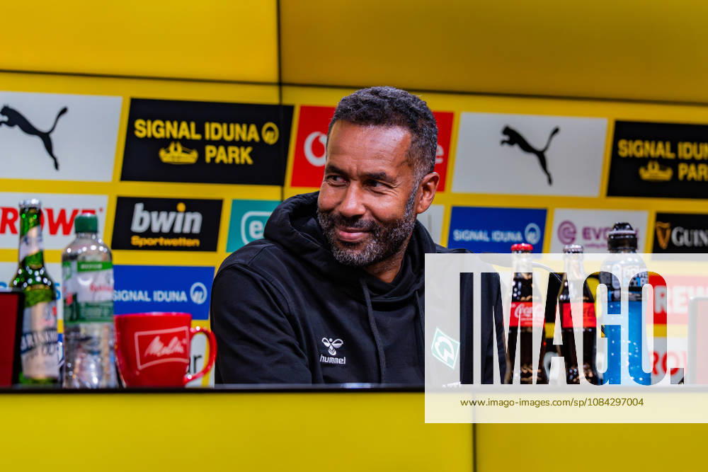 1. Bundesliga, 5. Spieltag, Borussia Dortmund vs. Werder Bremen am 09.10.2026 Pressekonferenz nach dem Spiel mit Niko Kovac Daniel Thioune