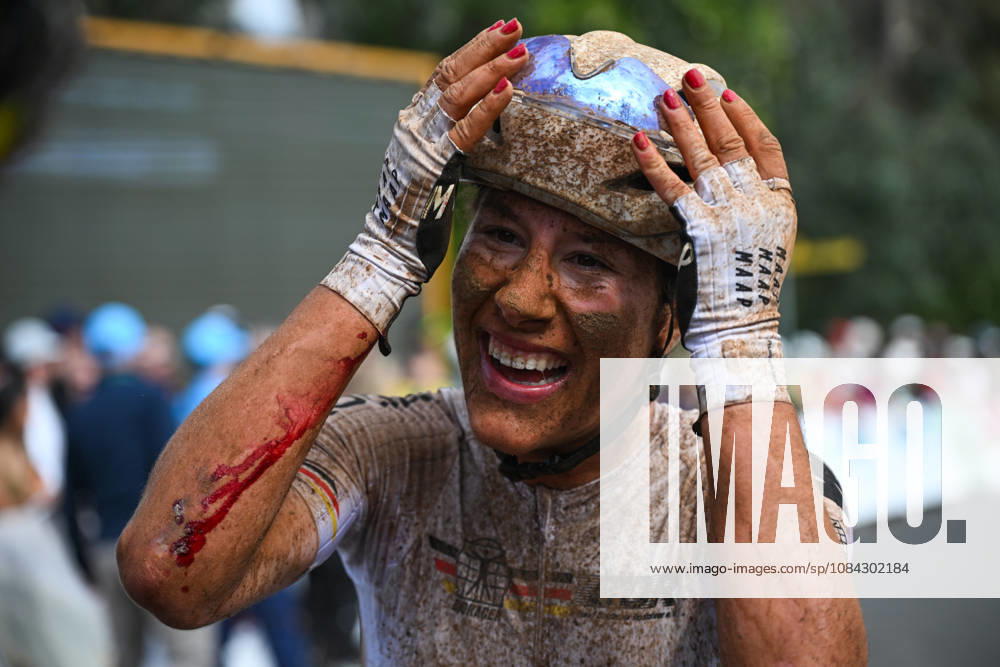 2026 UCI Gravel World Championships Picture by Zac Williams SWpix.com - 10 10 2026 - Cycling - 2026 UCI Gravel World Championships - Nannup, Western Australia, Australia - Womens Elite - Rosa Klöser (Germany) after finishing second
