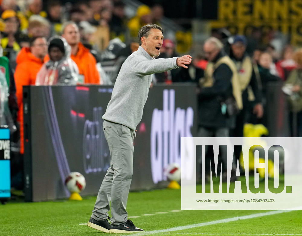 Niko Kovac (Borussia Dortmund, Cheftrainer) reagiert. GER, Borussia Dortmund vs SV Werder Bremen, 1. Bundesliga, 5. Spieltag, Saison 2026-27, SIGNAL IDUNA PARK, Dortmund, 09.10.2026 DFL REGULATIONS PROHIBIT ANY USE OF PHOTOGRAPHS AS IMAGE SEQUENCES AND OR QUASI-VIDEO Borussia Dortmund vs SV Werder Bremen, 1. Bundesliga, 5. Spieltag, Saison 2026-27, 09.10.2026 Dortmund