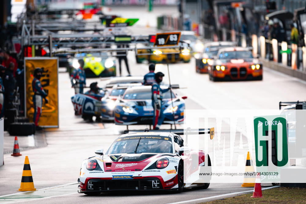 ADAC GT Masters, 11. + 12. Rennen Hockenheim 2026 41 Porsche 911 GT3 R (992), razoon - more than racing: Leo Pichler, Colin Büninghaus - picture by Gruppe C Photography Salzburg Salzburgring Germany