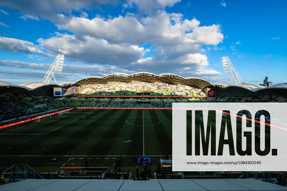 MELBOURNE, AUSTRALIA - OCTOBER 10: AAMI Park prior to the Australia Cup Final match between South Melbourne FC and Melbourne Victory FC at AAMI Park on October 10, 2026 in Melbourne, Austr0alia. South Melbourne FC V Melbourne Victory FC - Australia Cup 2026 Final - ZUMAp121 20261010_zsp_p121_006