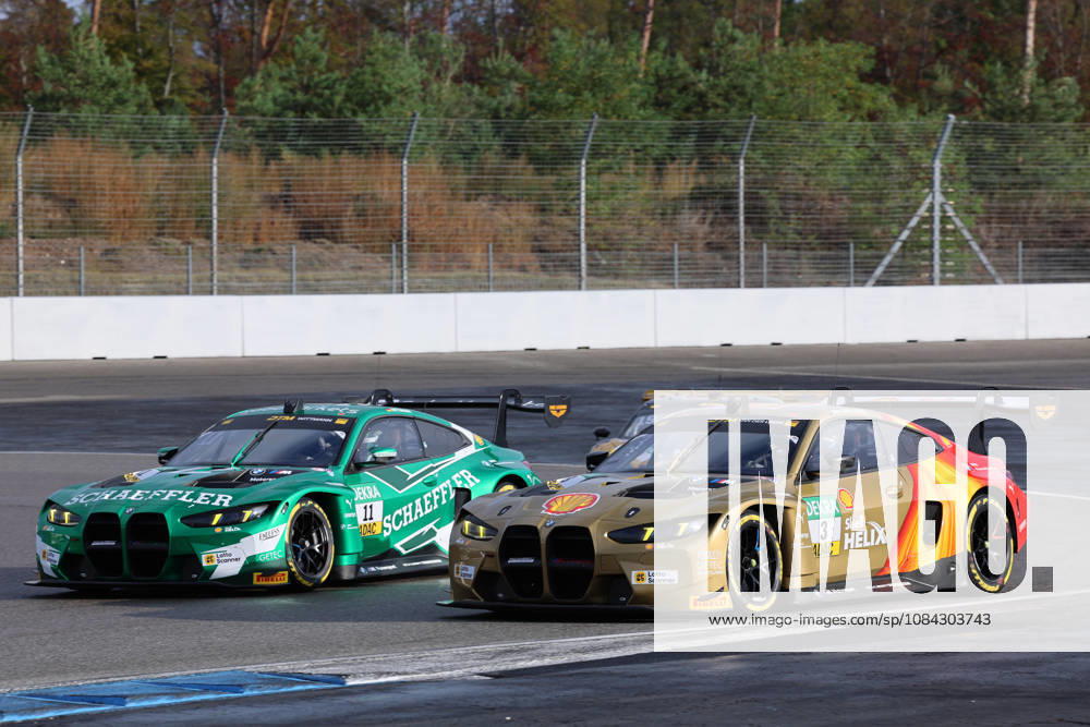 Hockenheim, Deutschland 09.- 11. Oktober 2026: DTM - 2026 - Saisonfinale - Hockenheimring - Samstag Qualifikation Im Bild: von rechts; Kelvin van der Linde (RSA 3) neben Marco Wittmann (GER 11) im BMW Team Schubert Motorsport Hockenheimring Baden Württemberg