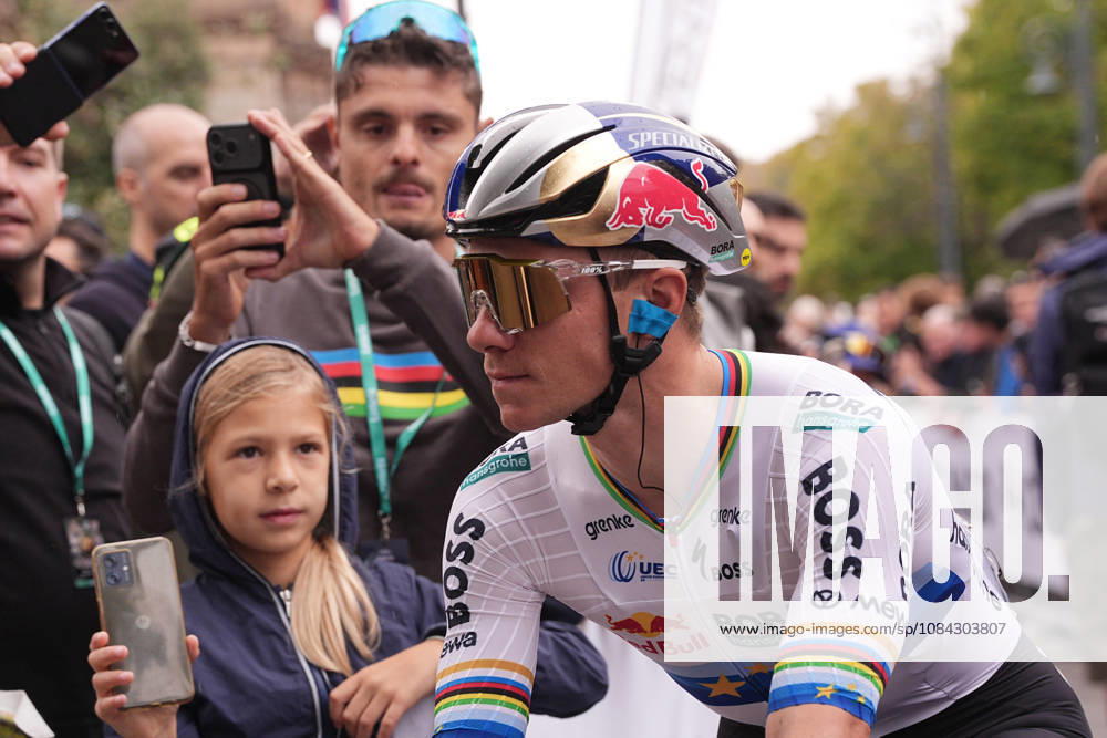 Belgium s Remco Evenepoel of Red Bull - Bora - Hansgrohe during the 120th edition of the Il Lombardia, Tour of Lombardy cycling race, a 239 km one day race from Bergamo to Como on October 10, 2026, Italy.