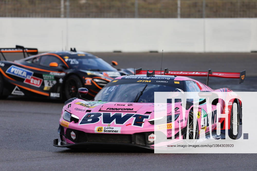 Hockenheim, Deutschland 09.- 11. Oktober 2026: DTM - 2026 - Saisonfinale - Hockenheimring - Samstag Qualifikation Im Bild: Matteo Cairoli (ITA 14) vor Ben Dörr Doerr (GER 25)) Hockenheimring Baden Württemberg