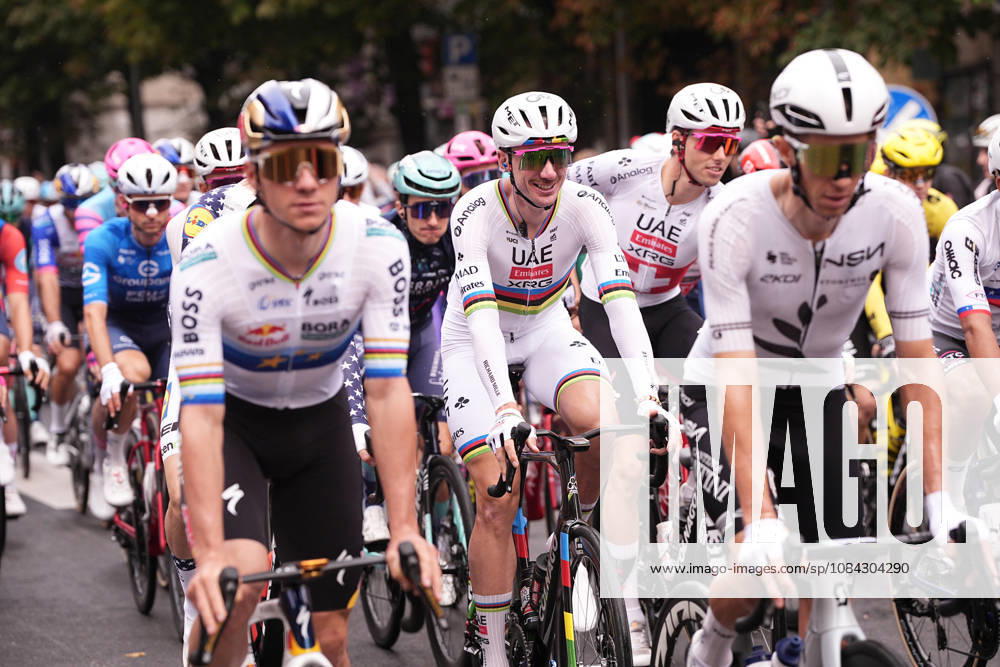 Start the race during the 120th edition of the Il Lombardia, Tour of Lombardy cycling race, a 239 km one day race from Bergamo to Como on October 10, 2026, Italy.