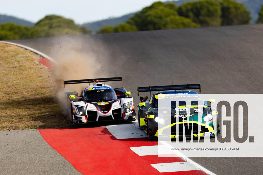 AUTO - MLC 2026 - PORTIMAO 09 IGLESIAS Louis (fra), DODDS Maxwell (gbr), ANS Motorsport, Ligier JS P325 - Toyota, LMP3, action 10 SAGER Philipp (aut), HASSE CLOT Valentin (fra), Racing Spirit of LÃ man, Aston Martin Vantage AMR GT3 Evo, GT3, action crash during the 6th round of the 2026 Michelin Le Mans Cup on the Autodromo Internacional do Algarve from October 8 to 10, 2026 in Portimao, Portugal -