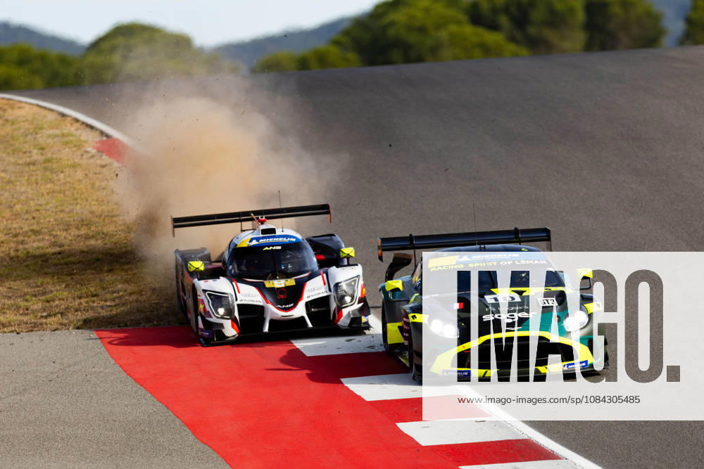 AUTO - MLC 2026 - PORTIMAO 09 IGLESIAS Louis (fra), DODDS Maxwell (gbr), ANS Motorsport, Ligier JS P325 - Toyota, LMP3, action 10 SAGER Philipp (aut), HASSE CLOT Valentin (fra), Racing Spirit of LÃ man, Aston Martin Vantage AMR GT3 Evo, GT3, action crash during the 6th round of the 2026 Michelin Le Mans Cup on the Autodromo Internacional do Algarve from October 8 to 10, 2026 in Portimao, Portugal -