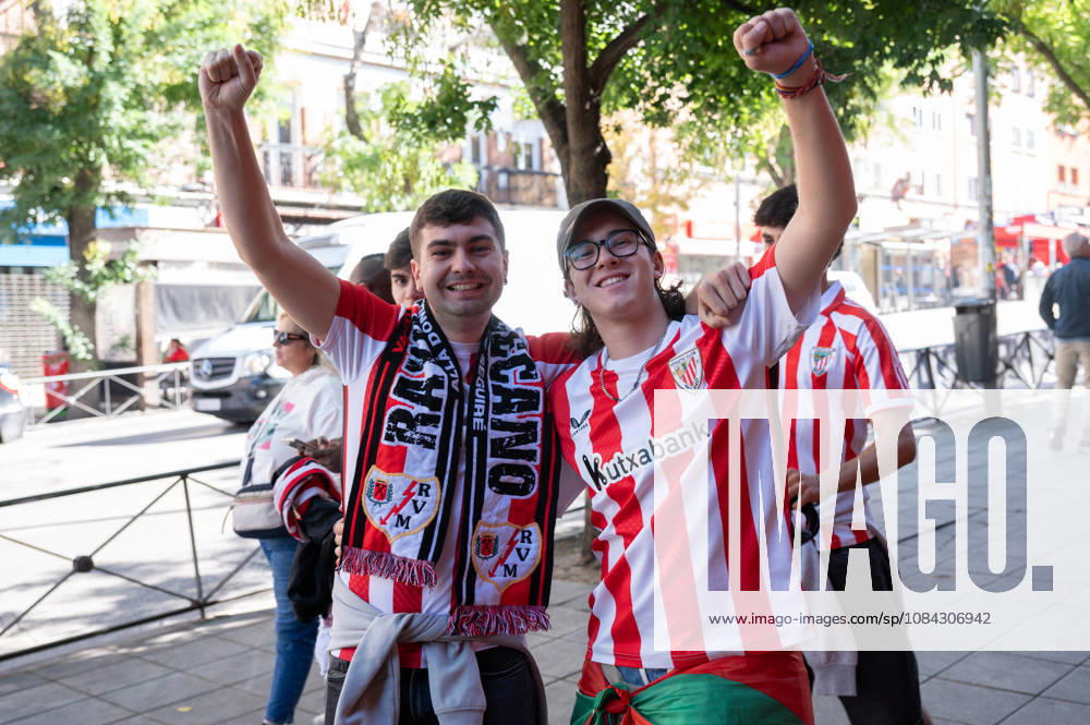 ESP: LaLiga EA Sports Rayo Vallecano v Athletic Club fans of rayo vallecano and athletic club during LaLiga EA Sports between Rayo Vallecano v Athletic Club played at Vallecas Stadium in Madrid on October 10, 2026 in Spain Spain Futbol