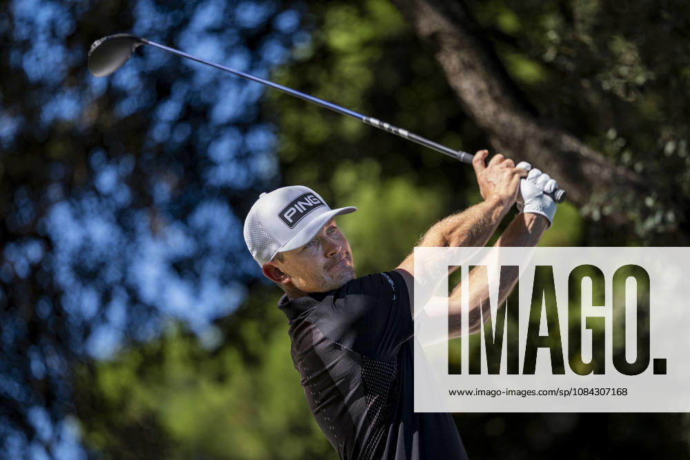 Golf 2026: Open De Espana: Day Three MADRID, SPAIN - OCTOBER 10: Joel Girrbach of Switzerland tees off on day three of the Open de Espana presented by Madrid at Club de Campo Villa de Madrid on October 10, 2026 in Madrid, Spain. Madrid Club de Campo Villa de Madrid Madrid Spain
