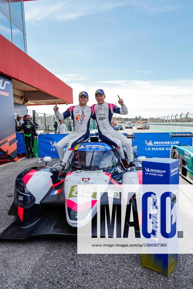 AUTO - MLC 2026 - PORTIMAO 85 FROST Danial (sgp), PEUGEOT Enzo (fra), R-ace GP, Duqueine D09 - Toyota, LMP3, podium, portrait celebration during the 6th round of the 2026 Michelin Le Mans Cup on the Autodromo Internacional do Algarve from October 8 to 10, 2026 in Portimao, Portugal - PortimaoPortugal