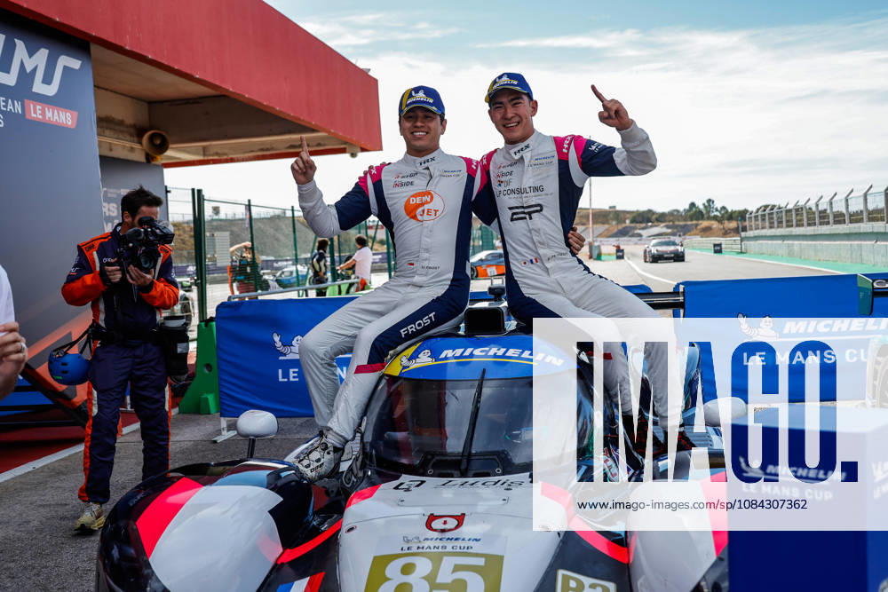 AUTO - MLC 2026 - PORTIMAO 85 FROST Danial (sgp), PEUGEOT Enzo (fra), R-ace GP, Duqueine D09 - Toyota, LMP3, podium, portrait celebration during the 6th round of the 2026 Michelin Le Mans Cup on the Autodromo Internacional do Algarve from October 8 to 10, 2026 in Portimao, Portugal - PortimaoPortugal