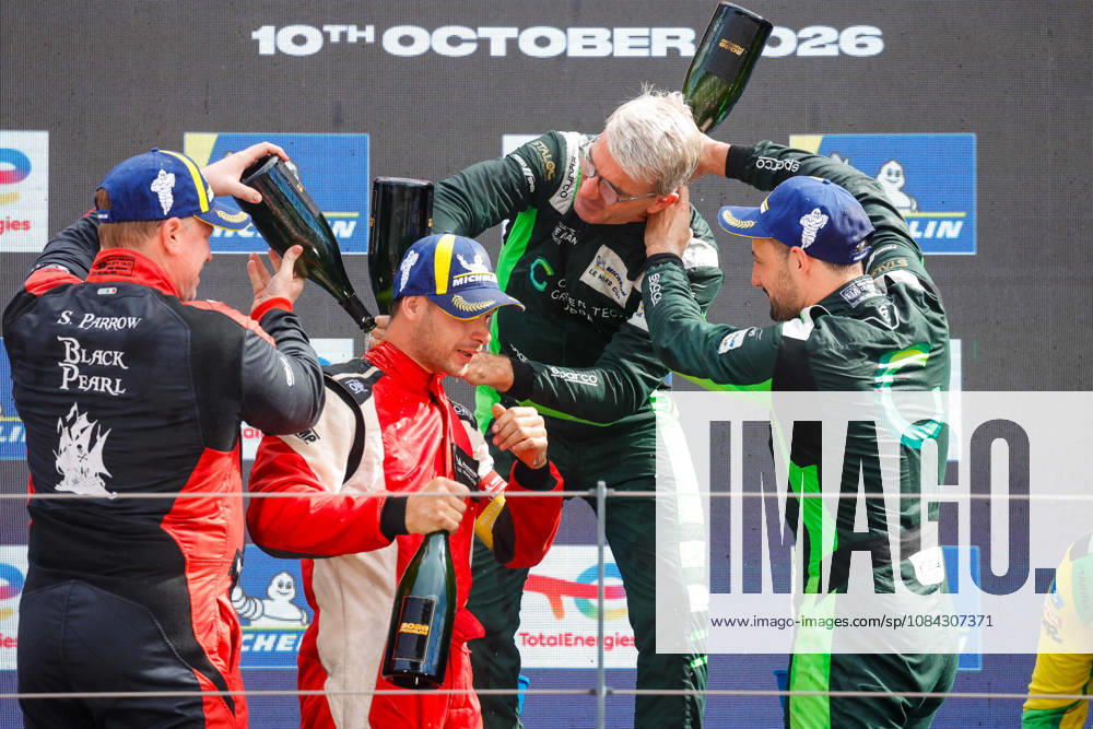 AUTO - MLC 2026 - PORTIMAO 71 AUST Stefan (ger), FERNANDEZ-LASER Felipe (ger), Rinaldi Racing, Ligier JS P325 - Toyota, LMP3 Pro Am, podium, portrait celebration during the 6th round of the 2026 Michelin Le Mans Cup on the Autodromo Internacional do Algarve from October 8 to 10, 2026 in Portimao, Portugal - PortimaoPortugal
