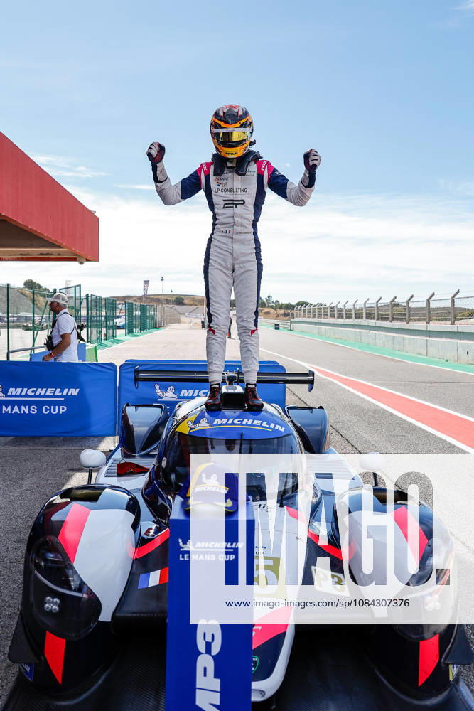 AUTO - MLC 2026 - PORTIMAO PEUGEOT Enzo (fra), R-ace GP, Duqueine D09 - Toyota, LMP3, portrait podium, portrait celebration during the 6th round of the 2026 Michelin Le Mans Cup on the Autodromo Internacional do Algarve from October 8 to 10, 2026 in Portimao, Portugal - PortimaoPortugal