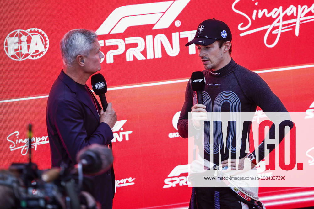 F1 - SINGAPORE GRAND PRIX 2026 LECLERC Charles (mco), Scuderia Ferrari SF-26, portrait during the 2026 Formula 1 Singapore Grand Prix, 17th round of the 2026 Formula One World Championship, WM, Weltmeisterschaft from October 9 to 11, 2026 on the Marina Bay Street Circuit, in Singapore, Singapore - SingaporeSingapore