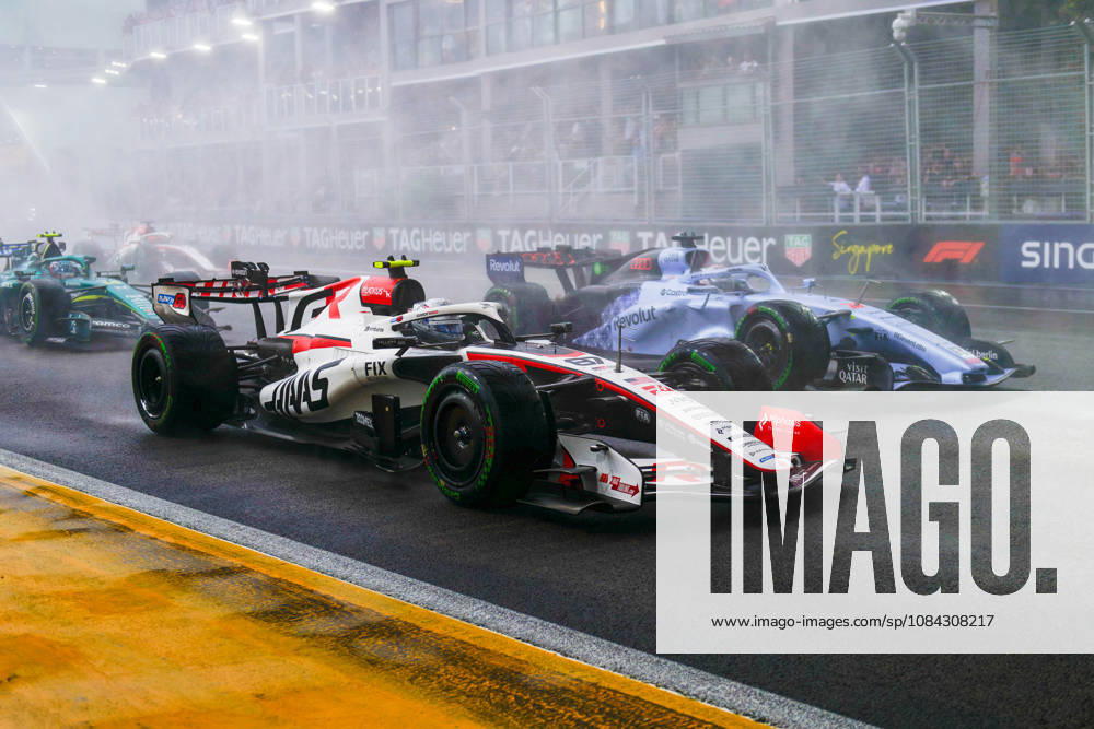 10th October 2026; Marina Bay, Singapore; Formula 1, Singapore Grand Prix, Sprint Race and Qualifying Day; Oliver Bearman (87) of Great Britain and TGR Haas F1 Team DavidxAsh