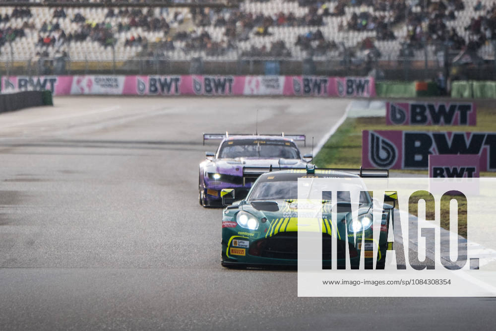 GER, Motorsport, ADAC DTM, Saison 2026, Hockenheimring Nicki Thiim ( Dänemark, Comtoyou Racing, Aston Martin Vantage GT3, 007 ) vor Finn Wiebelhaus ( Deutschland, Haupt Racing Team HRT, Ford Mustang GT3, 64 ) beim DTM Finalwochenende am Hockenheimring Hockenheim Hockenheimring Baden-Württemberg Deutschland