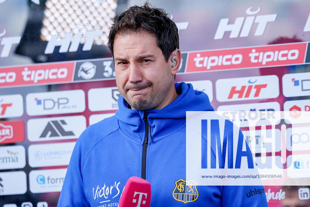 Fußball, SC Fortuna Köln - 1. FC Saarbrücken, 3.Liga, Südstation, 8. Spieltag, Saison 2026 2027: Cheftrainer Argirios Giannikis(1. FC Saarbrücken hc) im Interview DFB regulations prohibit any use of photographs as image sequences and or quasi-video. Nordrhein-Westfalen Deutschland