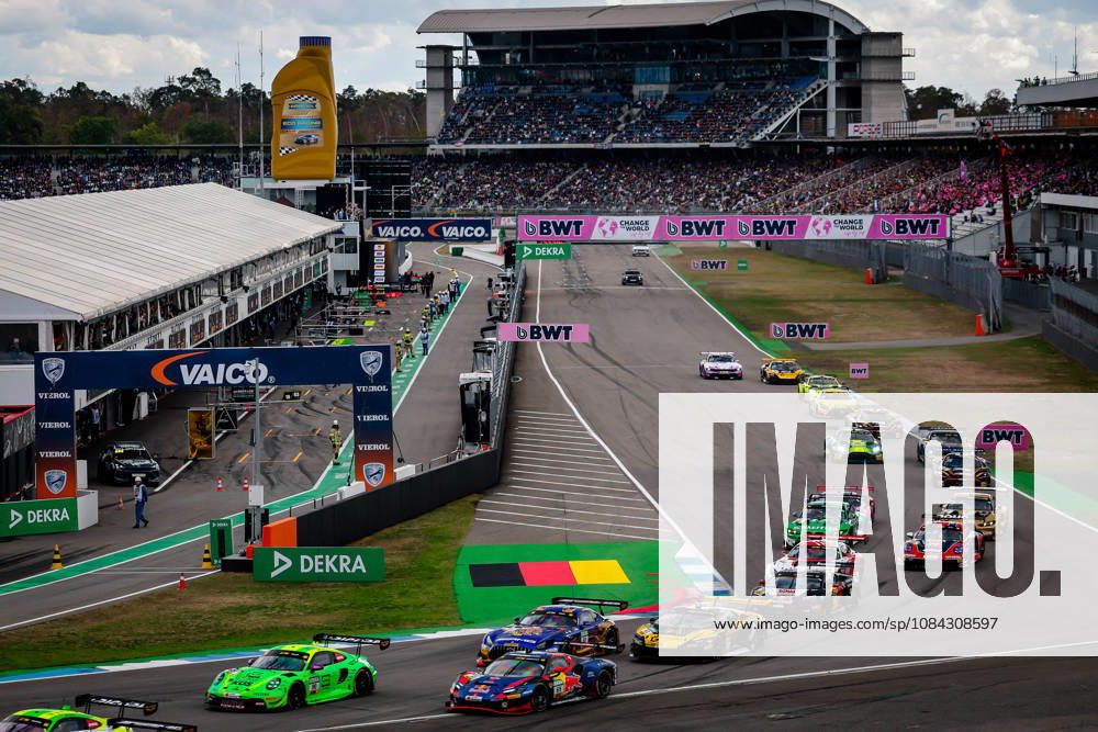 DTM, 15. + 16. Rennen Hockenheim 2026 90 Porsche 911 GT3 R (992), Manthey: Ricardo Feller, 69 Ferrari 296 GT3 EVO, EMIL FREY RACING: Thierry Vermeulen - picture by Gruppe C Photography Sachsenring Germany