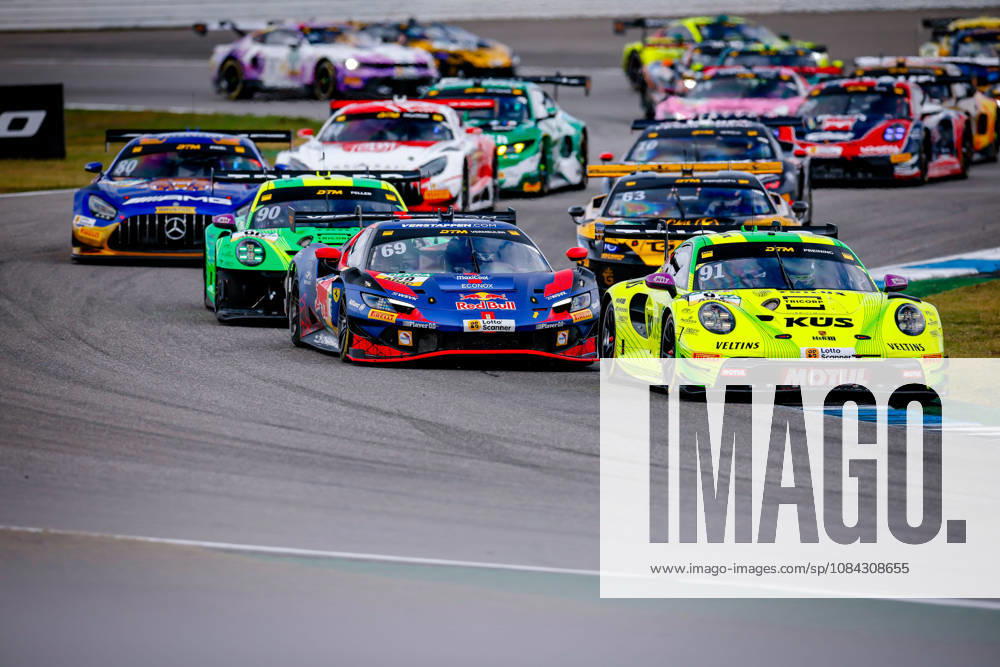 DTM, 15. + 16. Rennen Hockenheim 2026 91 Porsche 911 GT3 R (992), Manthey: Thomas Preining, 69 Ferrari 296 GT3 EVO, EMIL FREY RACING: Thierry Vermeulen - picture by Gruppe C Photography Sachsenring Germany