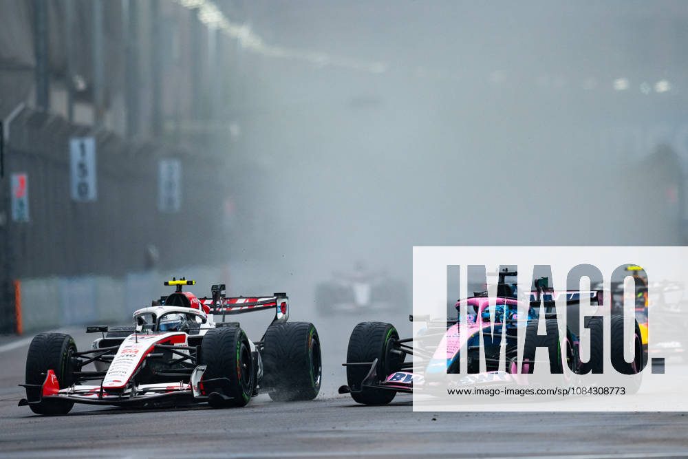 Formula 1 Singapore Airlines Singapore Grand Prix 2026 Levi Erb OVERTAKE MAXPPP - Singapore 10 10 2026 87 BEARMAN Oliver (gbr), TGR Haas F1 Team, action 10 GASLY Pierre (fra), BWT Alpine Formula One Team, action at the Formula 1 Singapore Airlines Singapore Grand Prix 2026, the 16th round of the 2026 FIA Formula 1 World Championship, WM, Weltmeisterschaft at the Marina Bay Street Circuit in Singapore, from 08 to 11 October 2026 Singapore Marina Bay Street Circuit Singapore
