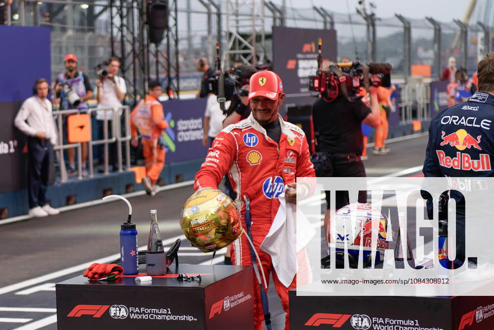 10th October 2026; Marina Bay, Singapore; Formula 1, Singapore Grand Prix, Sprint Race and Qualifying Day; Lewis Hamilton (44) of Great Britain and Scuderia Ferrari HP comes 2nd DavidxAsh