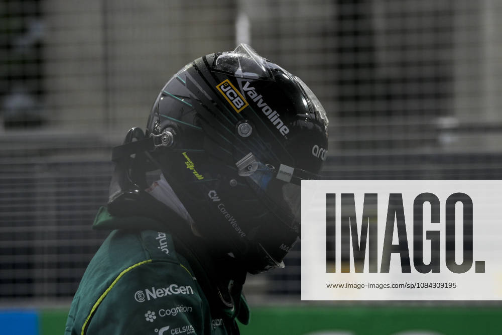 George Russell of Mercedes gets out of his car after colliding with Sergio Perez of Cadillac during the sprint on Saturday 10th October , Singapore Grand Prix 2026, Marina Bay Street Circuit. Formula 1: Singapore Grand Prix 2026 - ZUMAc251 20261010_znp_c251_053