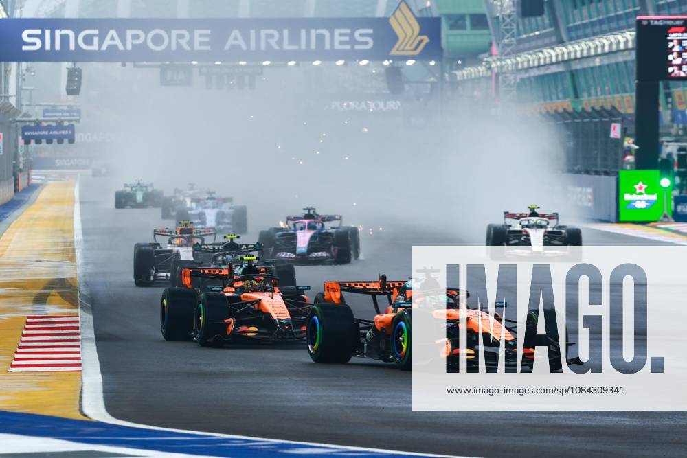 01 NORRIS Lando (gbr), McLaren F1 Team MCL40, action 81 PIASTRI Oscar (aus), McLaren F1 Team MCL40, action F1 GP 17 Singapore 2026 F1 GP 17 Singapore 2026 81 PIASTRI Oscar (aus), McLaren F1 Team MCL40, action F1 GP 17 Singapore 2026 Singapore