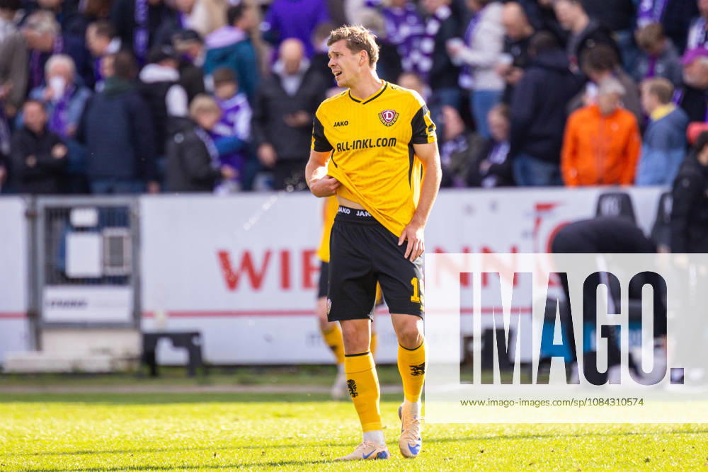 Alexander Rossipal (SG Dynamo Dresden, 19) reagiert enttaeuscht nach dem 1:1 Unentschieden GER, VfL Osnabrueck vs. SG Dynamo Dresden, Fussball, 2. Bundesliga, 7. Spieltag, Spielzeit 2026 2027, 10.10.2026 DFL Regulations prohibit any use of photographers as image sequences and or quasi-video. GER, VfL Osnabrueck vs. SG Dynamo Dresden, Fussball, 2. Bundesliga, 7. Spieltag, Spielzeit 2026 2027, 10.10.2026 Osnabrueck