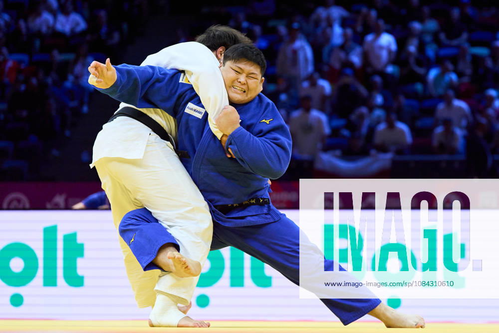 (L-R) Tasoev Inal (RUS), Kanta Nakano (JPN), OCTOBER 10, 2026 -Judo : World Judo Championships BAKU2026 Mens +100kg3rd Round match at National Gymnastics Arena in Baku, Azerbaijan. aflo_354753182 KenxAsakurax