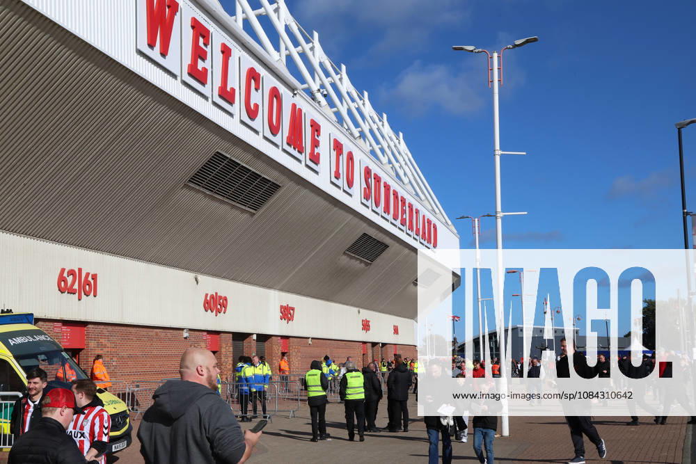 10th October 2026; Stadium of Light, Sunderland, England; Premier League Football, Sunderland versus Brighton and Hove Albion; View outside of the Stadium of Light DavexLofthouse
